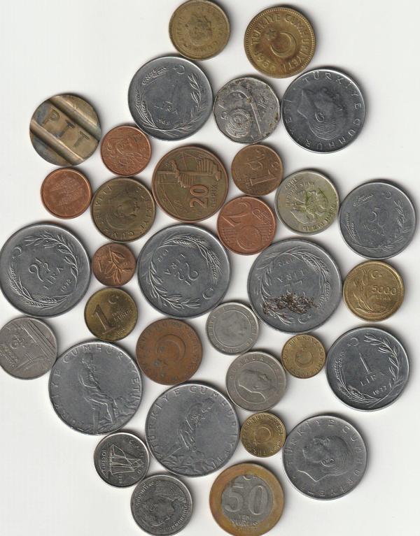 Escoines Koleksiyon 368605b8d9cfdf Koleksiyon Başlangıç seti 33Adet Eski Madeni/Jeton - Image 1