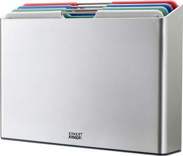 Joseph Joseph 60215 Folio Gümüş Büyük Kesme Tahtası Seti - Image 1