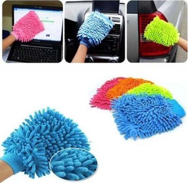 Mikrofiber Araç Yıkama Eldiveni - Image 1