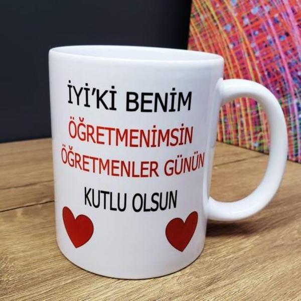 Öğretmene Hediye Kupa Bardak - Image 1