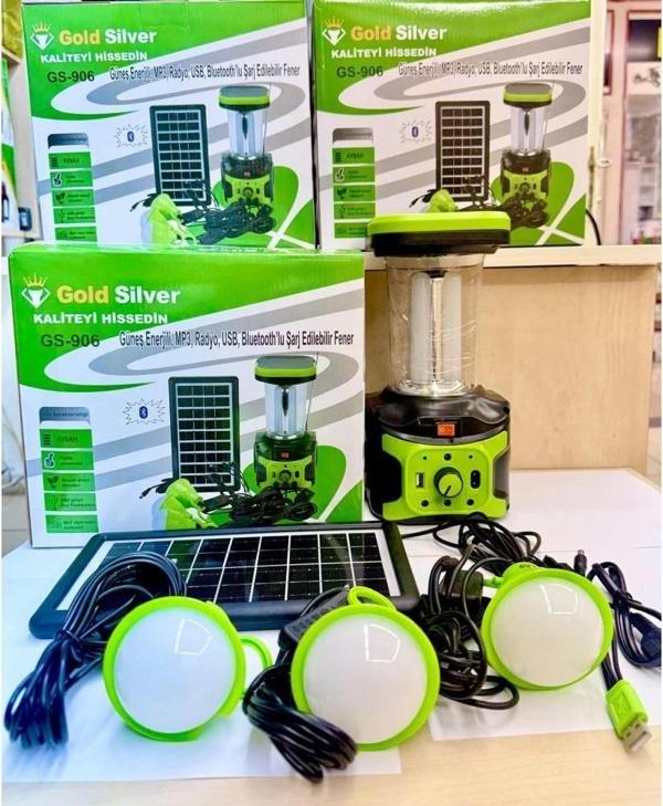 GoldSilver Gold Silver Gs-906p Güneş Enerjili Solar Lamba - Image 1