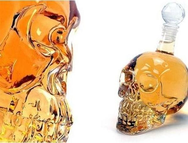 Crystal Head Kuru Kafa Cam Şişe 350 ml - Image 1