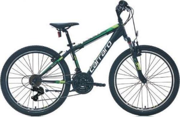 CARRARO SPEED 241 24  360H 21-V MD MAT SIYAH-YESIL-MAVI R2 - Image 1