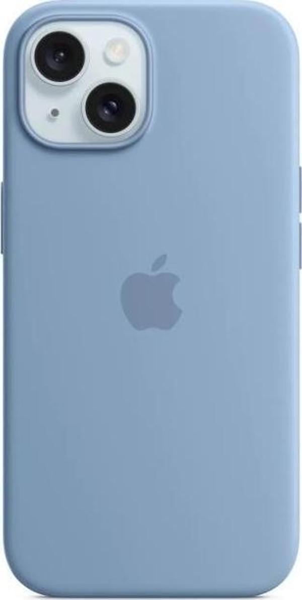 iPhone 15 MagSafe Özellikli Silikon Buz Mavisi Kılıf MT0Y3ZM/A - Image 1