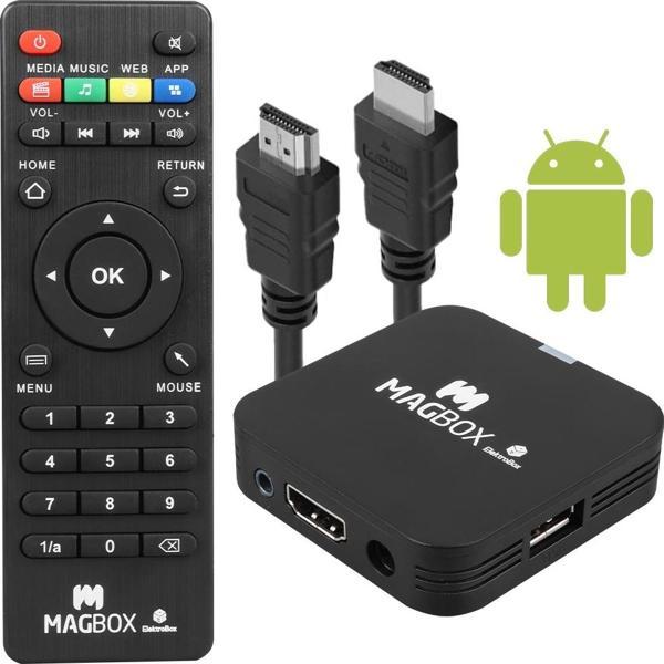 MAGBOX ELECTROBOX 2 GB RAM H313 İŞLEMCİ 16 GB HDD 4K ULTRA HD ANDROID BOX (ANDROID 10) (5060) - Image 1