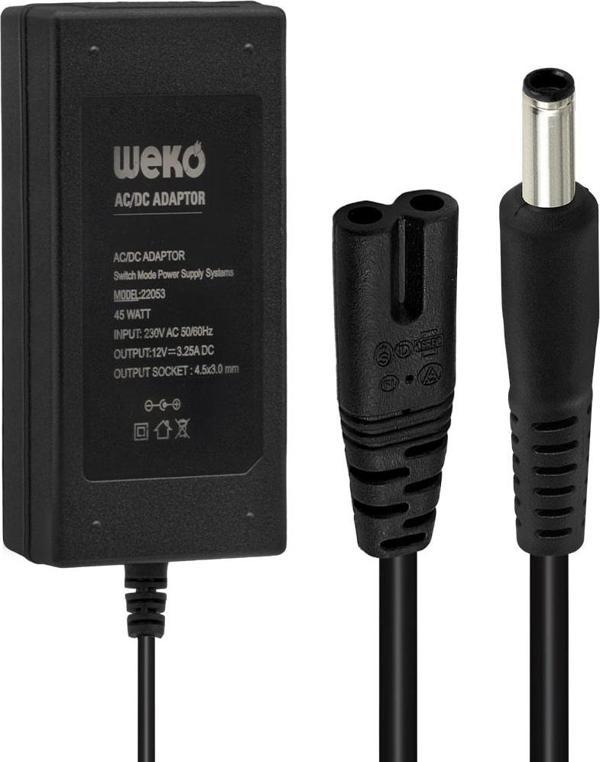 12 VOLT 3.25 AMPER 4.5X3.0MM UÇLU NOTEBOOK ADAPTÖR YERLİ ÜRETİM  GO50604420930 - Image 1