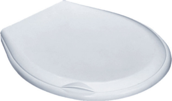 BEYAZ SERT KLOZET KAPAK BÜYÜK 36.5 x 42.5 cm  GO50602861970 - Image 1