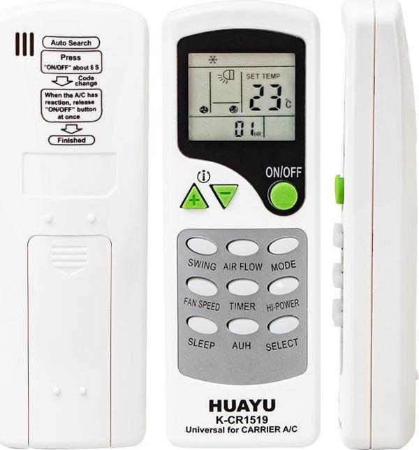 HUAYU KK K-CR1519 CARRIER KLİMA KUMANDASI  GO50601392470 - Image 1