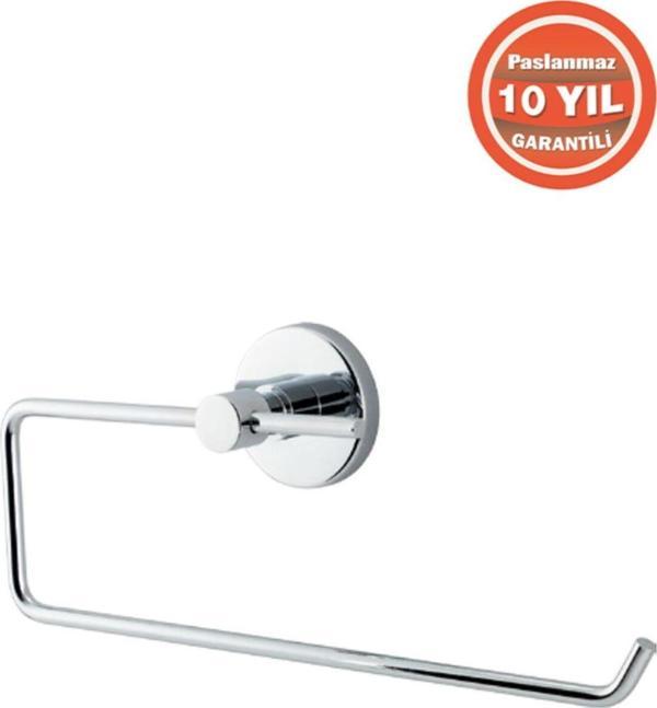 Çelik Banyo Paslanmaz Pirinç Flora Açık Kağıt Havluluk - Image 1