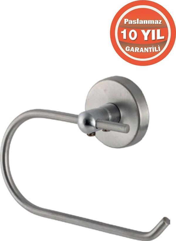 Çelik Banyo Paslanmaz Çelik Mat Tuvalet Kağıtlık - Image 1