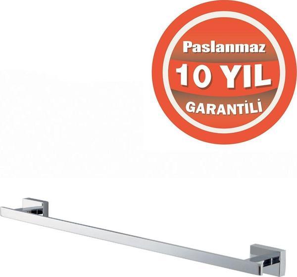 Çelik Banyo Paslanmaz Pirinç Kenzo Uzun Havluluk 50Cm - Image 1