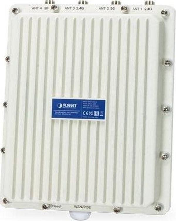 Çift Bant 802.11ax 3000Mbps Dış Mekan Kablosuz Access Point (Dual Band 802.11ax 3000Mbps Outdoor Wireless Access Point)&lt;br&gt;
802.3at PoE+&lt;br&gt;
IP67, -40 - 70 Derece C arası&lt;br&gt;
4 x N-t - Image 1