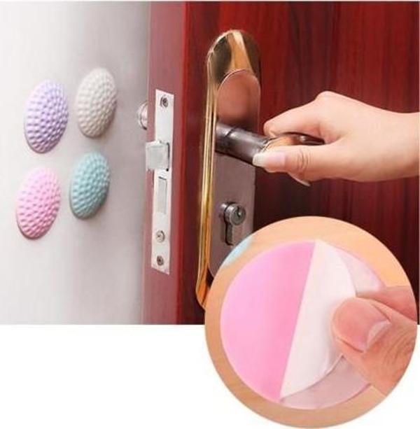 Çok Amaçlı Silikon Kapı Duvar Koruyucu Tampon - 4lü Paket - Image 1