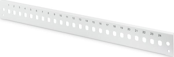 Digitus DN-96200-QL Sürgülü Boş Fiber Optik Sonlandırma Kutusu için Önpanel, Kilit Mekanizmalı, 24 x ST Simplex, 1U&lt;br&gt;
Digitus Fiber Optic Splice Box Front Panel, quick lock, 24 x ST Simplex, 1 - Image 1