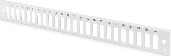 Digitus DN-96200-QL Sürgülü Boş Fiber Optik Sonlandırma Kutusu için Ön Panel, Kilit Mekanizmalı, 24x SC Duplex, 1U&lt;br&gt;
Digitus DN-96200-QL Fiber Optic Splice Box Front Panel, quick lock, 24x SC  - Image 1