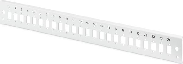 Digitus DN-96200-QL Fiber Optik Sonlandırma Kutusu için Ön Panel, Kilit Mekanizmalı, 24 x LC Duplex SC Simplex, E2000 Simplex Dikey, Gri Renk (RAL 7035)&lt;br&gt;
Digitus Fiber Optic Splice Box Front  - Image 1