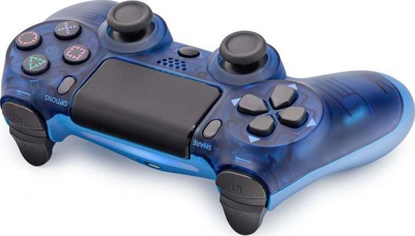 Ps4 Gamepad Transparent Mavi HD323F - Image 1
