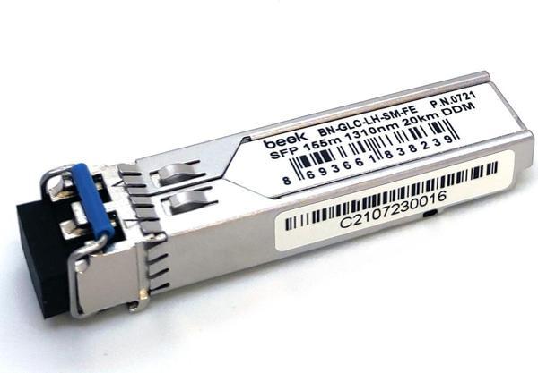 Beek 100Base-LX (LC/20km/1310nm/Singlemode) SFP module  Cisco /Alcatel ürünleriyle uyumlu - Image 1