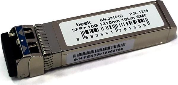 Beek HP 10 Gigabit SFP+ SingleMode Modül SFP+ 10G 1310 nm 10km DDM SMF HP/Aruba ürünleriyle uyumlu - Image 1