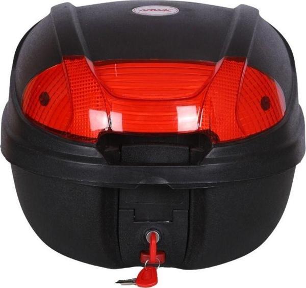 Arwic Motosiklet Çantası Arka Motosiklet Bagajı Cv34 Siyah - Image 1