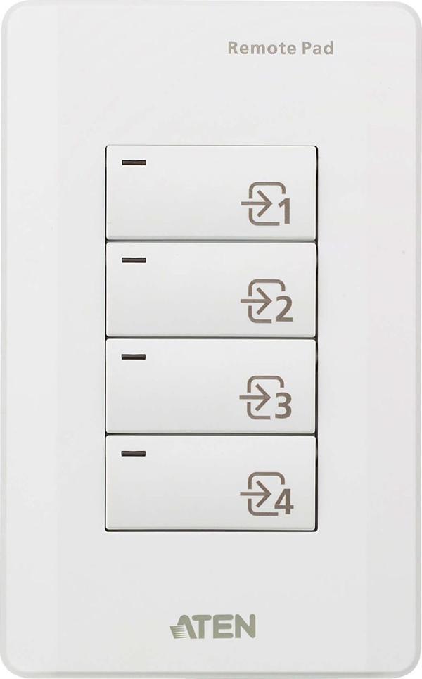4 Düğmeli Uzaktan Kontrol Tuş Takımı (ATEN-VP1420/VP1421 Sunum Matrix Switch Ürünleri)&lt;br&gt;
4-Key Contact Closure Remote Pad (for ATEN-VP1420/VP1421 Presentation Matrix Switches) - Image 1