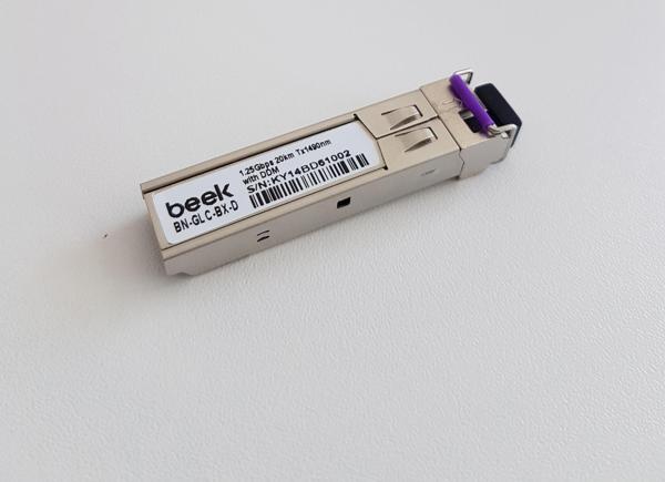 Beek 1.25Gbps 20km 1490-nm TX/1310-nm, Cisco, Extreme, NORTEL, ZTE, Huawei, Alcatel, ZyXEL, Netgear, AVAYA, Juniper, Linksys, Enterasys ürünleriyle uyumlu - Image 1