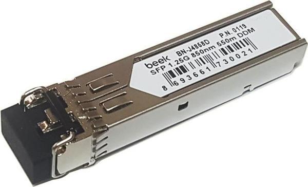 Beek 1000Base-SX (LC/550m/850nm/Multi-Mode) SFP Modül, 1.25Gb/s, HP, Aruba, 3Com ürünleriyle uyumlu - Image 1