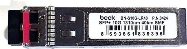Beek SFP+ 10GB Long Range LC/40 Km/1310nm/Singlemode Transceiver Cisco, Allied Telesis, Alcatel ürünleriyle uyumlu&lt;br&gt;
Beek SFP+ 10GB Long Range LC 40 Km 1310nm SM - Image 1