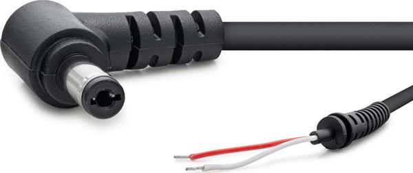 Notebook Adaptör Kablosu 5.5*2.5 L Tip 30W-90W 1.2M Siyah HDX5537 - Image 1