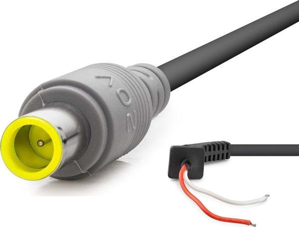 Notebook Adaptör Kablosu 7.9*5.0 Lenovo/Ibm 30W-90W 1.2M Siyah HDX5545 - Image 1