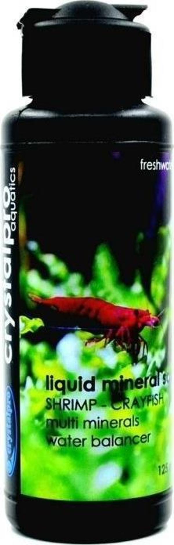 CrystalPro Shrimp Minerals Su Karidesleri İçin Mineral Su Düzenleyici 125 ml - Image 1