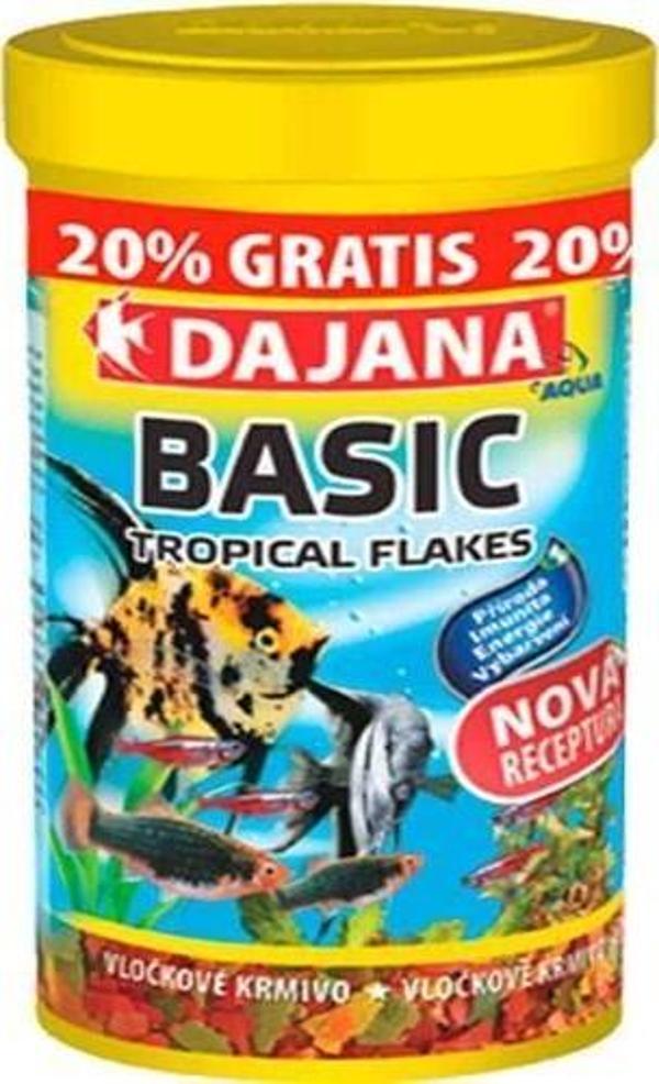 Dajana Basic Flakes Akvaryum Balık Yemi 250 ml + 50 Ml 60 Gr - Image 1