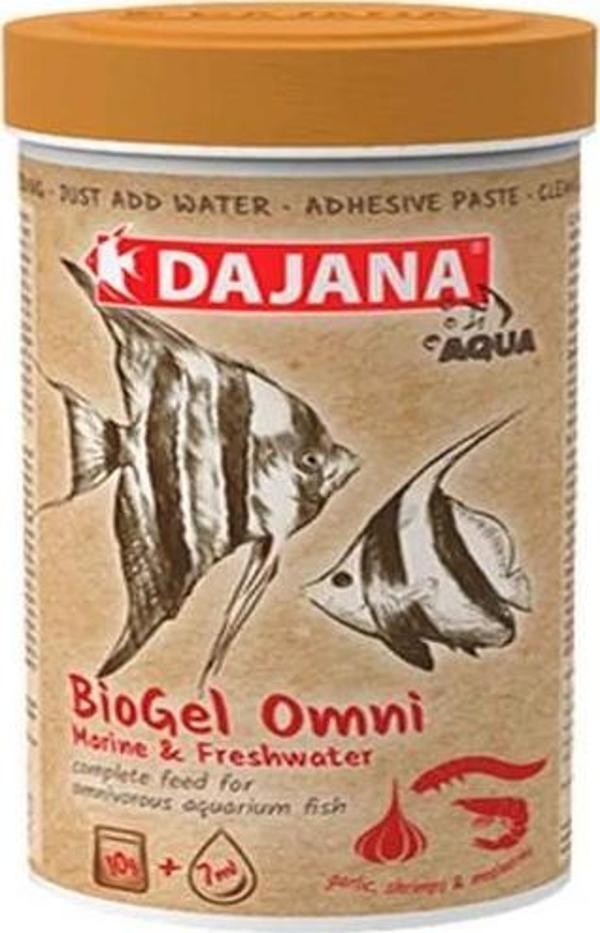 Dajana BioGel Jel Akvaryum Balık Yemi Omnivore 50 Gr - Image 1