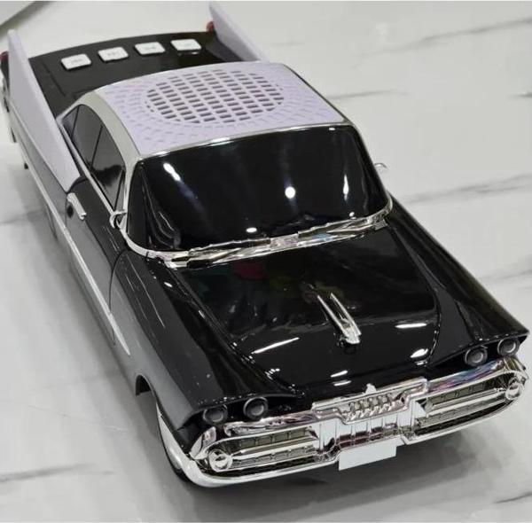 Everton RT-1950 Turuncu Arabalı Bluetooth Fm-Usb-Tf-Aux Şarjlı Nostaljik Radyo - Image 1