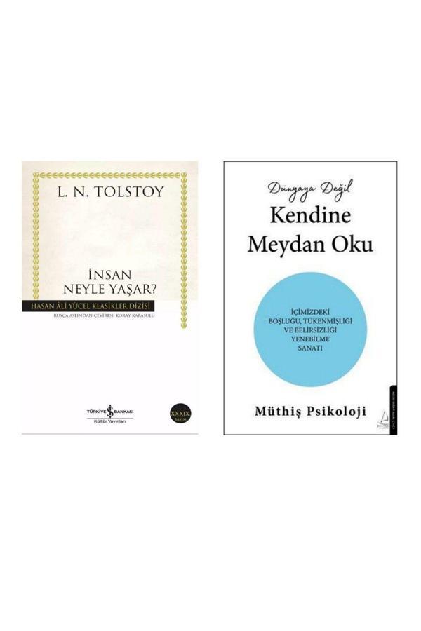 İnsan Neyle Yaşar? - Lev Nikolayeviç Tolstoy - Dünyaya Değil Kendine Meydan Oku - Müthiş Psikoloji - İş Bankası Kültür Yayınları - Image 1