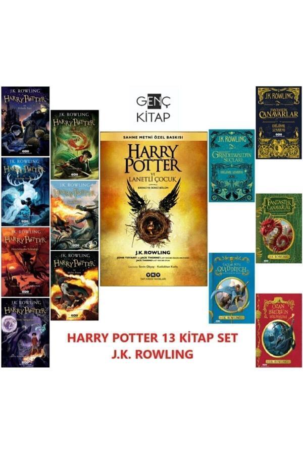 Harry Potter Serisi 13 Kitap Set J.k. Rowlıng - Yapı Kredi Yayınları - Image 1