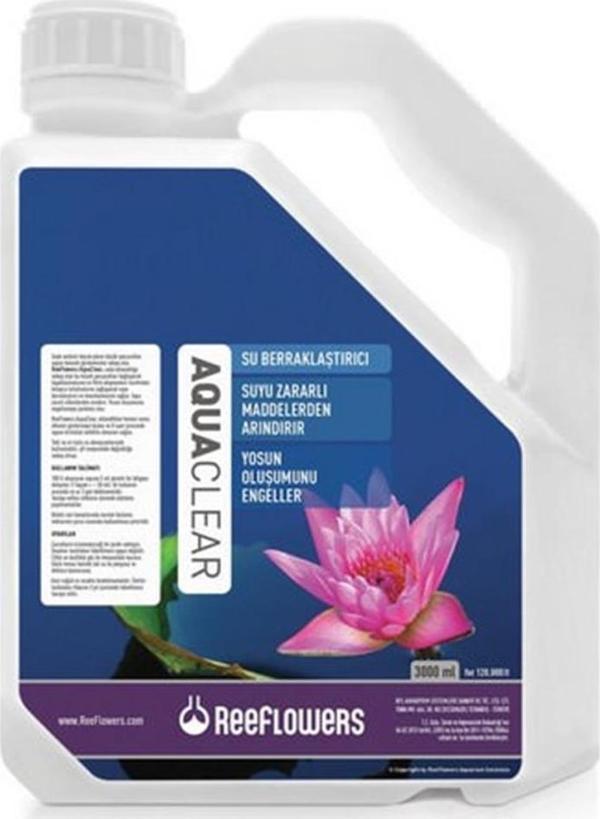 ReeFlowers AquaClear Akvaryum Su Düzenleyici Berralaştırıcı 3 L. - Image 1