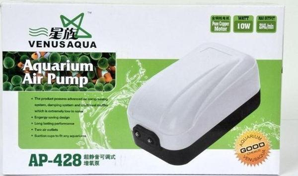 Venusaqua AP-428 Çift Çıkışlı Akvaryum Hava Motoru - Image 1