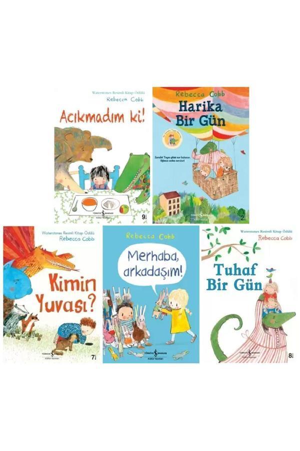 Rebecca Cobb 5 Kitap Set/Acıkmadım Ki-Harika Bir Gün-Kimin Yuvası-Merhaba Arkadaşım-Tuhaf Bir Gün - İş Bankası Kültür Yayınları - Image 1