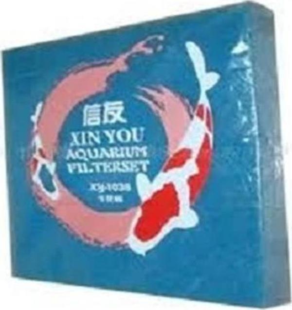 Xinyou XY-1038 Akvaryum Filtre Süngeri Mavi 45X45X5 - Image 1