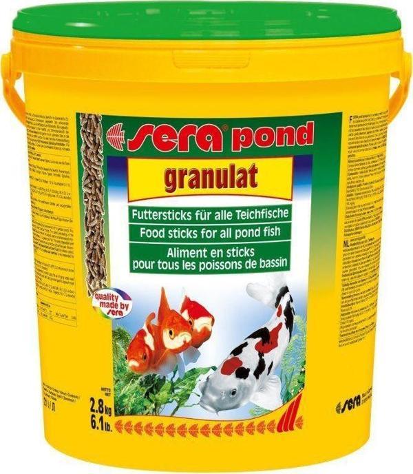Sera Pond Granulat Balık Yemi 10 lt / 1,5 kg - Image 1