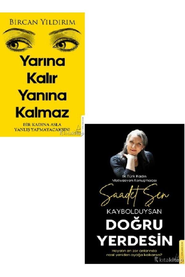 Kaybolduysan Doğru Yerdesin-Yarına Kalır Yanına Kalmaz-Saadet Şen 2 KİTAP (ÜCRETSİZ KARGO) - Destek Yayınları - Image 1
