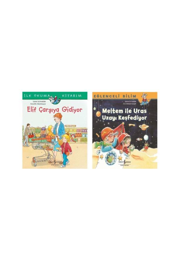 Elif Çarşıya Gidiyor & Meltem ile Uras Uzayı Keşfediyor - İş Bankası Kültür Yayınları - Image 1