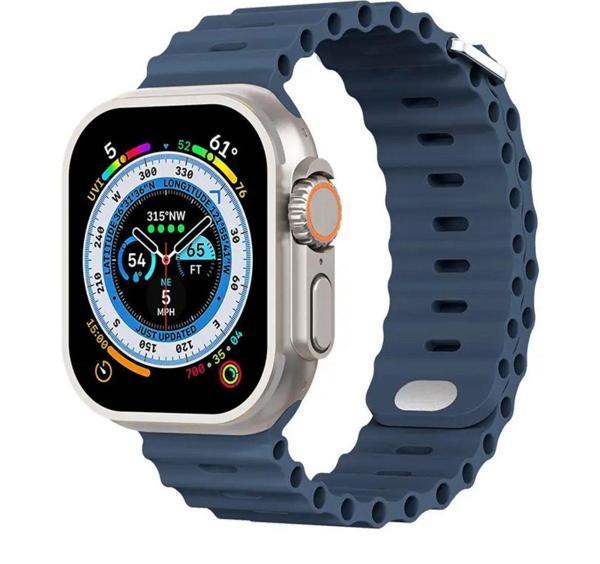 Cosmostech Akıllı Saat Watch için Uyumlu 42MM 44MM 45MM 49MM 1/2/3/4/5/6/se/7/8/ultra Akıllı Saat Silikon Kordon ve Kayı - Image 1