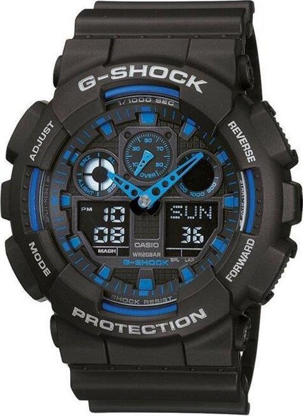 Casio G-Shock Kol Saati GA-100-1A2DR - Image 1