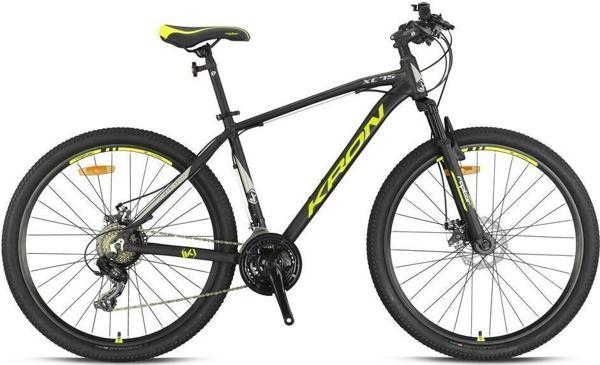Kron Xc 75 - 27.5 Mtb - 18' - 21 Vites - M.Dısc. - Mat Siyah-Neon Sarı/Bej - Image 1