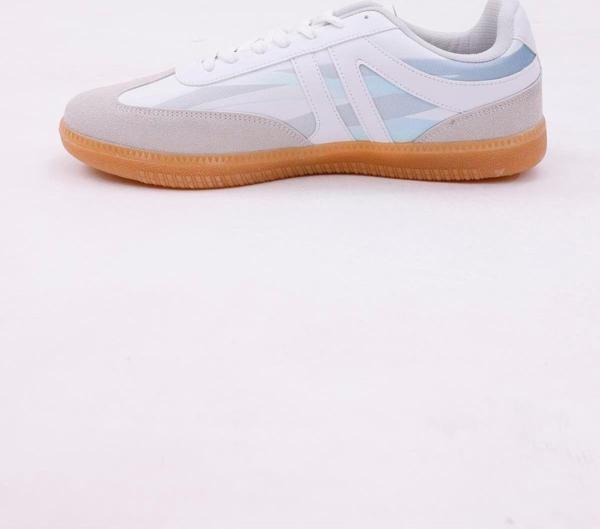 Dijital Baskı Unisex Beyaz-Mavi Sneaker Ayakkabı - Image 1