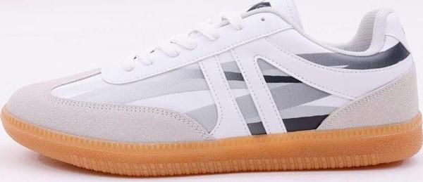 Dijital Baskı Unisex Beyaz-Füme Sneaker Ayakkabı - Image 1