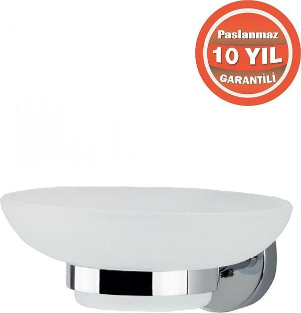 Çelik Banyo Paslanmaz Pirinç Dilek Montajlı Sabunluk - Image 1