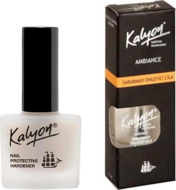 Kalyon Sararmayı Önleyici Cila 11 Ml + Tırnak Sertleştirici 2'Li Set - Image 1